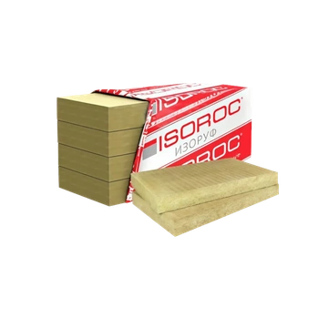 Утеплитель ISOROC Изорок Изоруф-Н (130кг/м3) 1000х600, 100 мм 2пл/1,2м2 0,12м3