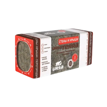 Утеплитель  Технониколь (URSA) TERRA 36 PN Стены и Крыши, 100 мм