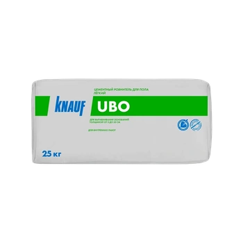 Ровнитель для пола цементный Кнауф-Убо, 25 кг.