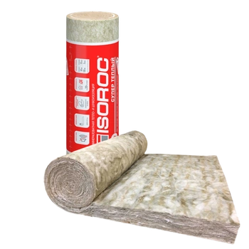 Утеплитель ISOROC Изорок Супер Теплый Рулон 4100х1200, 100 мм 1пл/5м2 0,5м3