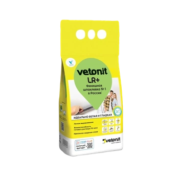 Шпаклёвка финишная белая Ветонит ЛР+,  Vetonit LR+, 5 кг
