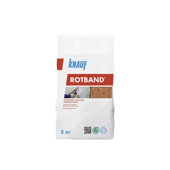Штукатурка гипсовая универсальная КНАУФ-Ротбанд, 5 кг.