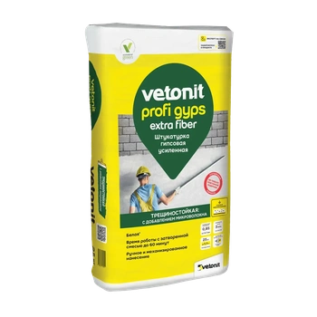 Штукатурка гипсовая Ветонит профи гипс Vetonit profi gyps, 25 кг