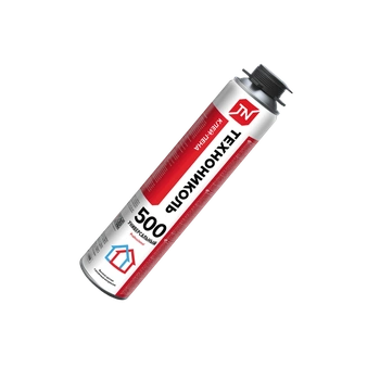 Клей-пена ТЕХНОНИКОЛЬ 500 PROFESSIONAL универсальный, 12*740 гр.
