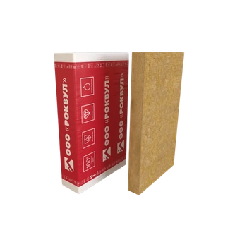 Утеплитель ROCKWOOL Роквул Фасад Баттс Экстра (130кг/м3) 1000х600, 50 мм 4пл/2,4м2 0,12м3