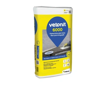 Ровнитель для пола Vetonit Ветонит 6000, 25кг