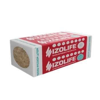 Утеплитель IZOLIFE Л 35 ПРОФ (35кг/м3) 1200х600, 50 мм 8пл/5,76м2 0,288м3