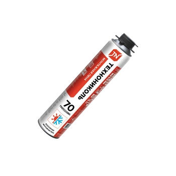 Пена монтажная ТЕХНОНИКОЛЬ 70 PROFESSIONAL всесезонная 12*1020гр.Арт.528369