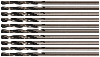 Сверла по металлу HSS черненые 2,0x49 мм (10 10.)