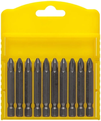 Биты сталь S2, Профи, односторонние 50 мм PH2, 10 10.