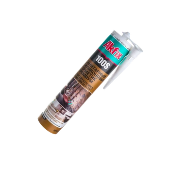 AKFIX 100S санитарный герметик для кухни и ванной 280 мл, прозрачный