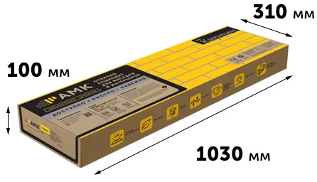 Упаковка АМК Кирпич 410